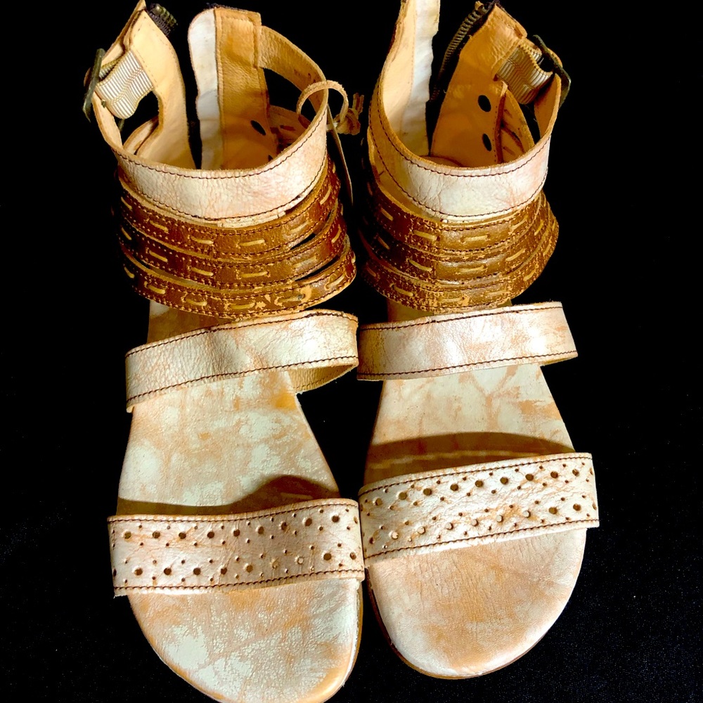 Worn once.  Beautiful sandals.